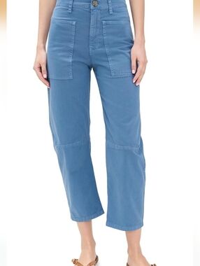 Velvet By Graham & Spencer Brylie Barrel Pants Blue 8